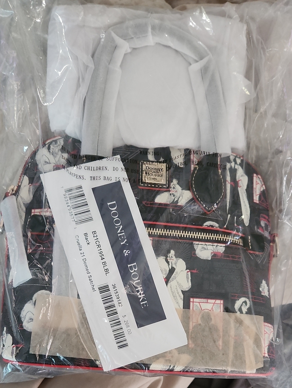 Dooney & Bourke Cruella Bag NWT